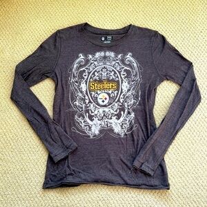 NFL Pittsburgh Steelers Long Sleeve T-Shirt Size Small
